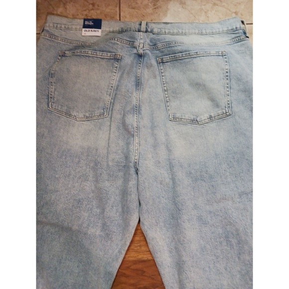 NWT Women's Old Navy Xtra Hi Rise Sky-Hi Straight Jeans Size 28 Plus But Fly Lt - Picture 5 of 5